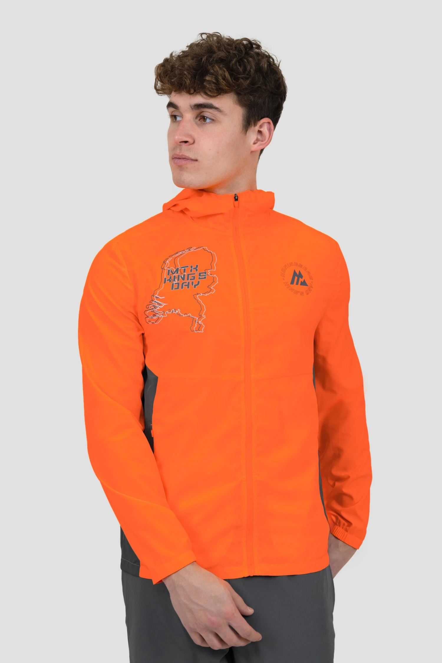 MTX King's Day Jacket - Fiery Orange/Cement Grey 1 MTX King's Day Jacket - Fiery Orange/Cement Grey
