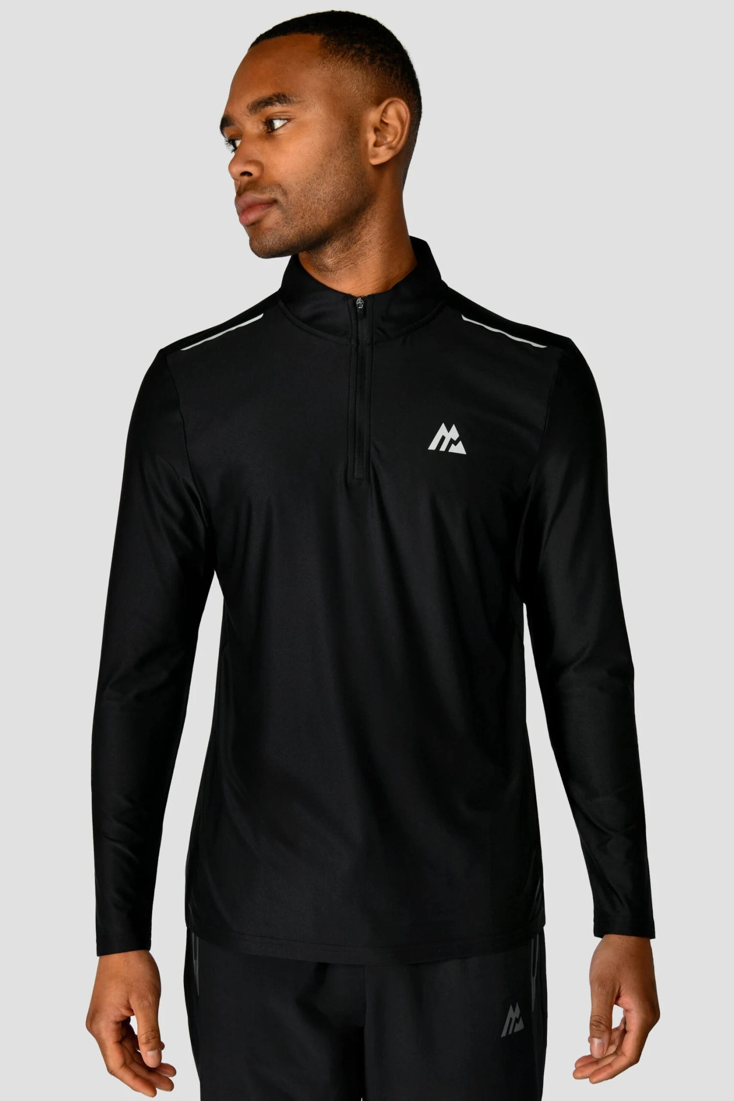Charge 1/4 Zip - Black 1 Charge 1/4 Zip - Black