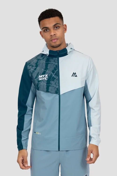 MTX Run City New York Jacket - Abyssal/Summer Mist/Slate Blue