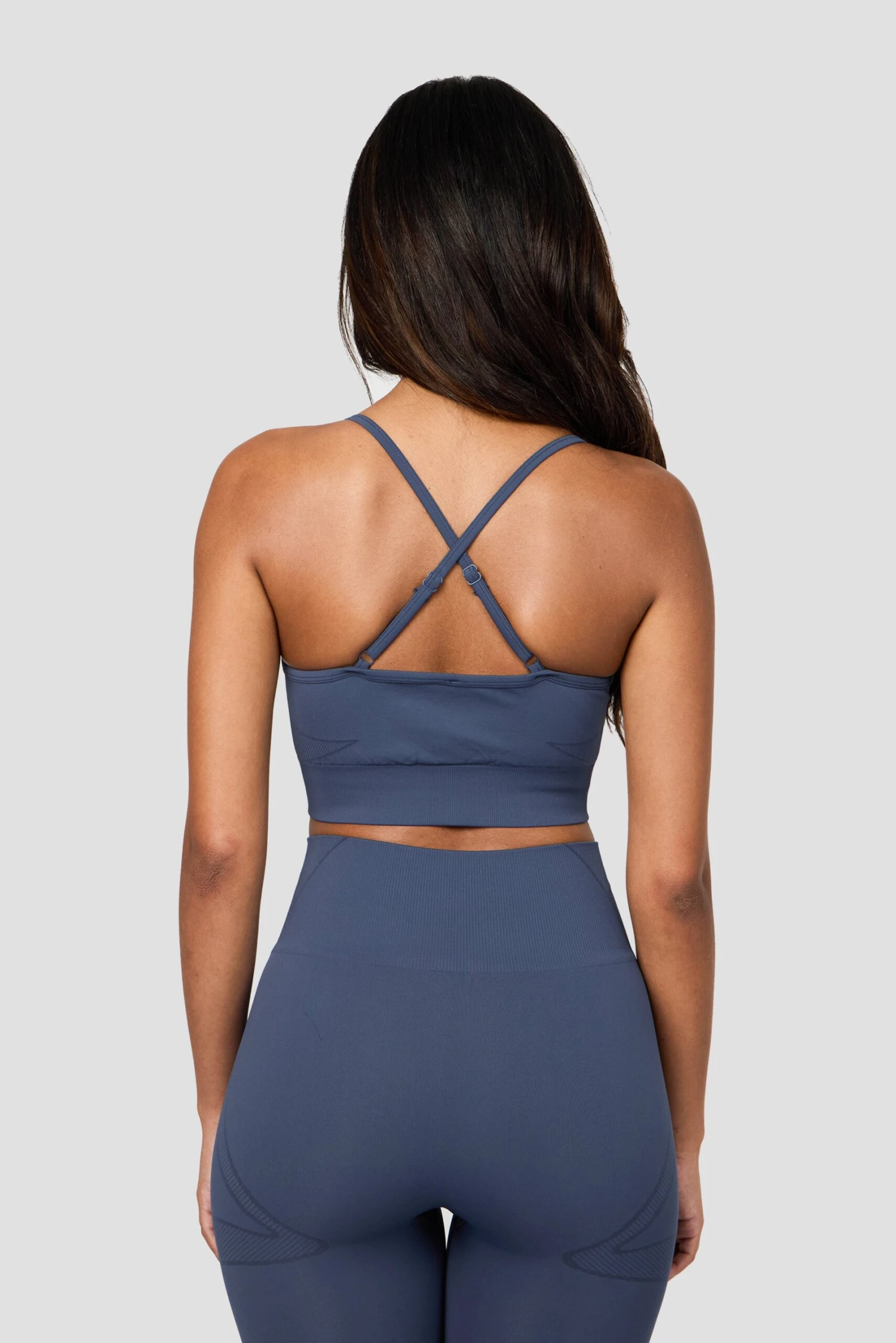 Evolve 2.0 Seamless Bra - Greyed Indigo 3 Evolve 2.0 Seamless Bra - Greyed Indigo - Image 3