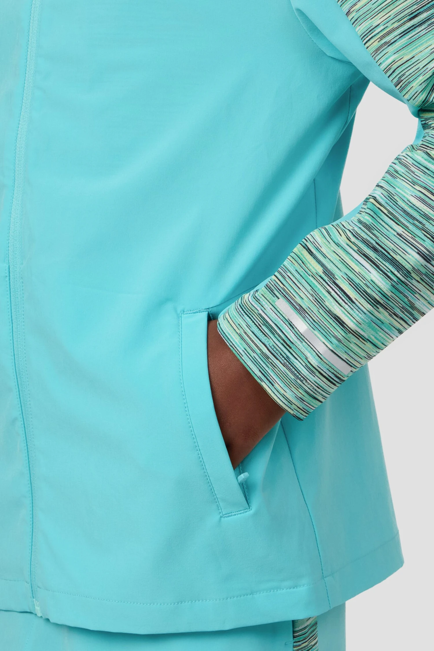 Boys Trail Windbreaker - Blue/Teal/Green 6 Boys Trail Windbreaker - Blue/Teal/Green - Image 6