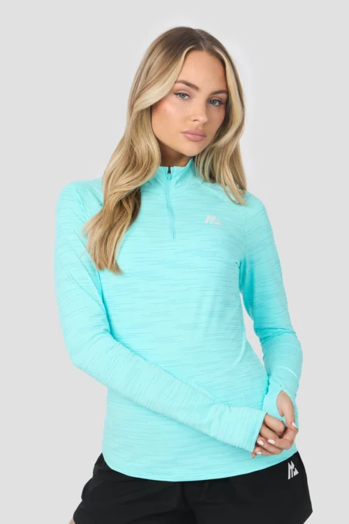 Fly 1/4 Zip - Arctic Blue/Pacific