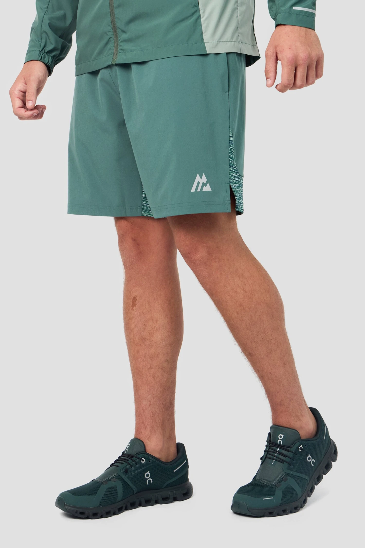 Trail Panel Short - Green/Blue 1 Trail Panel Short - Green/Blue