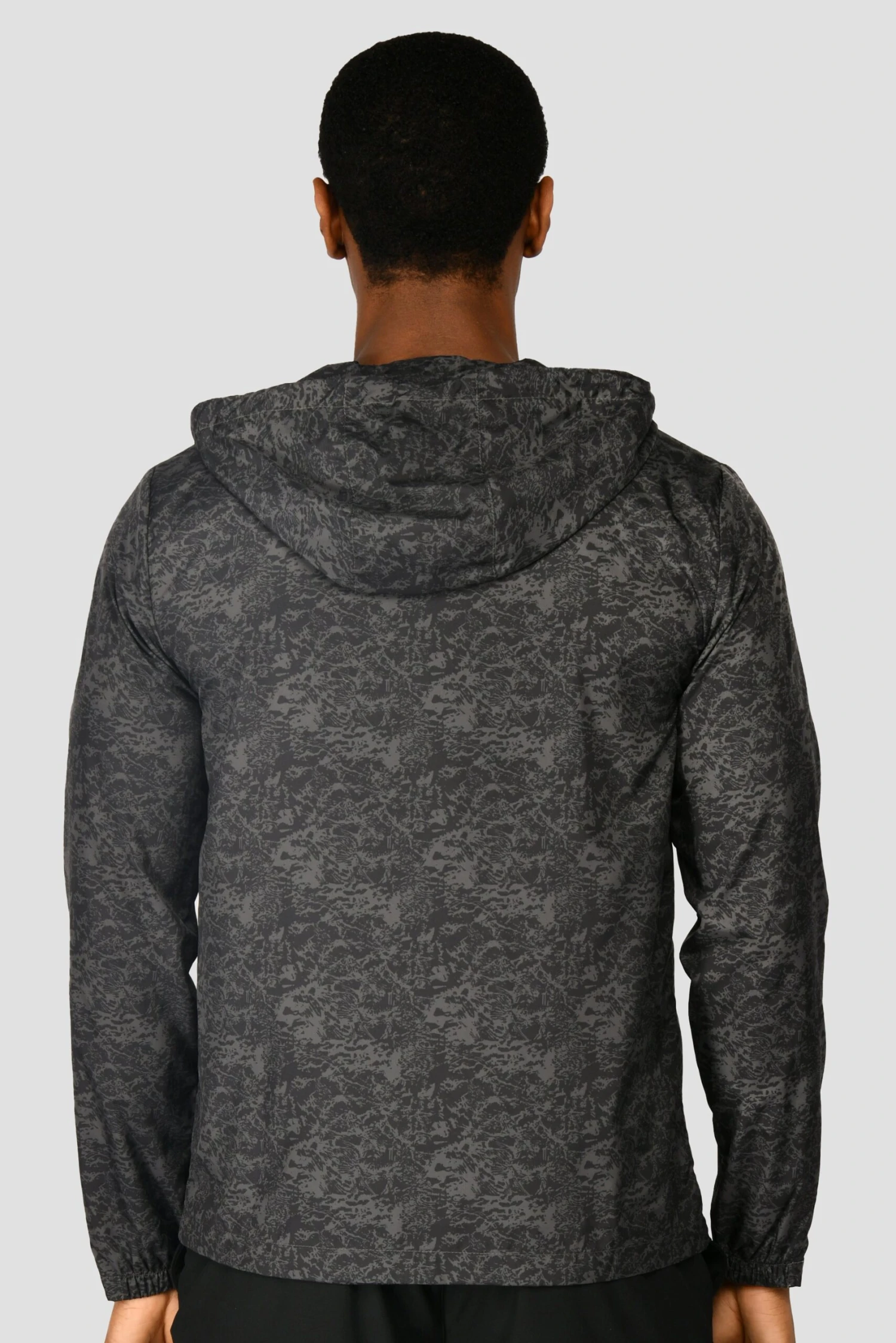 Alto Printed Jacket - Jet Grey/Black 2 Alto Printed Jacket - Jet Grey/Black - Image 2