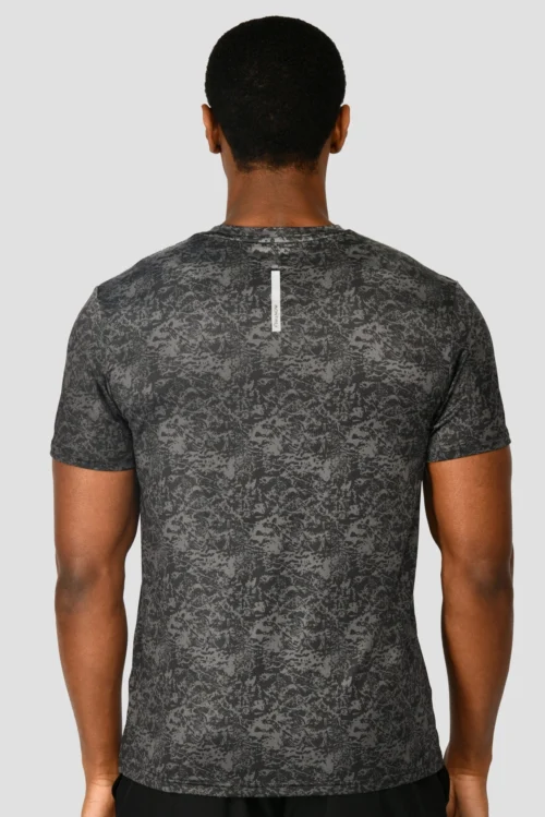 Urban Sport Wear Store -Urban Sport Wear Store ALTO PRINTED TEE BLACK JET GREY . close back scaled
