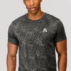 Alto Printed T-Shirt - Jet Grey/Black