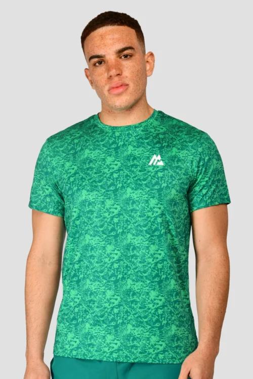 Alto Printed T-Shirt - Mountain Meadow/Deep Sea