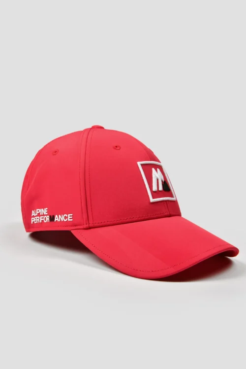 AP1 Tech Cap - Cardinal Red/White/Black -Urban Sport Wear Store Ap1 Tech Cap Cardinal Red White Black side2 scaled
