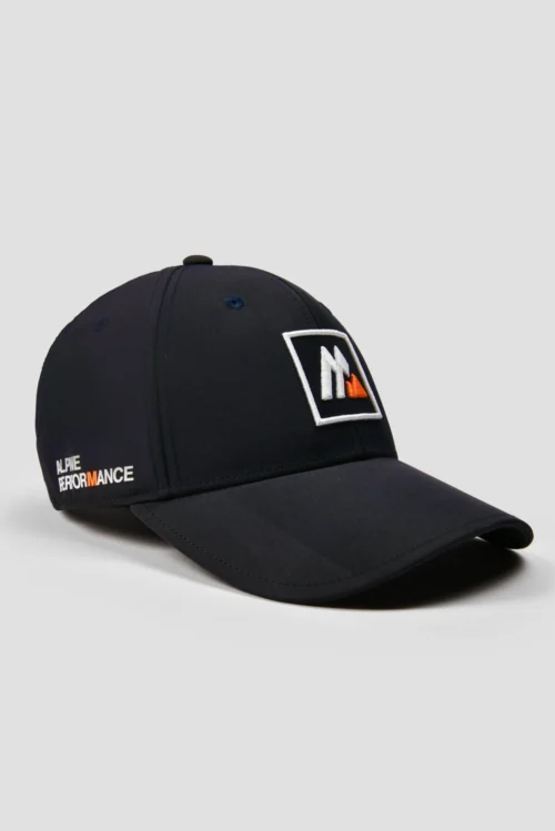 AP1 Tech Cap - Midnight Blue/White/Fiery Orange -Urban Sport Wear Store Ap1 Tech Cap Midnight Blue White Fiery Orange side2 scaled