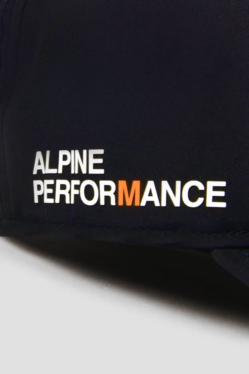 AP1 Tech Cap - Midnight Blue/White/Fiery Orange -Urban Sport Wear Store Ap1 Tech Cap Midnight Blue White Fiery Orange sidedetail2 scaled