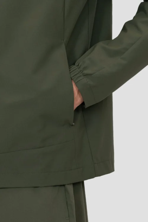 Base Windbreaker - Elm -Urban Sport Wear Store BASE WINDBREAKER Deep depths sleeve scaled