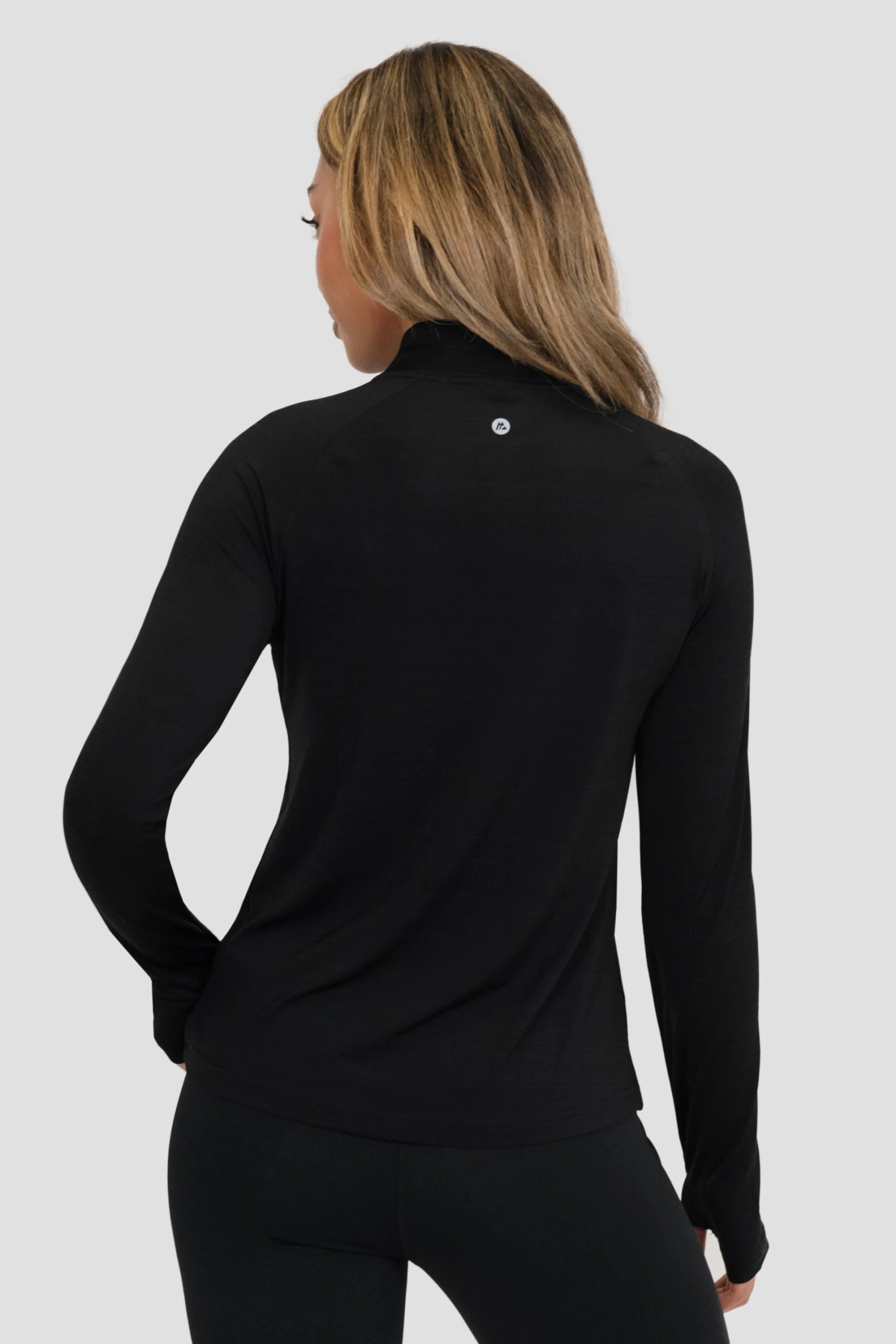 Breathe 1/4 Zip - Black 3 Breathe 1/4 Zip - Black - Image 3