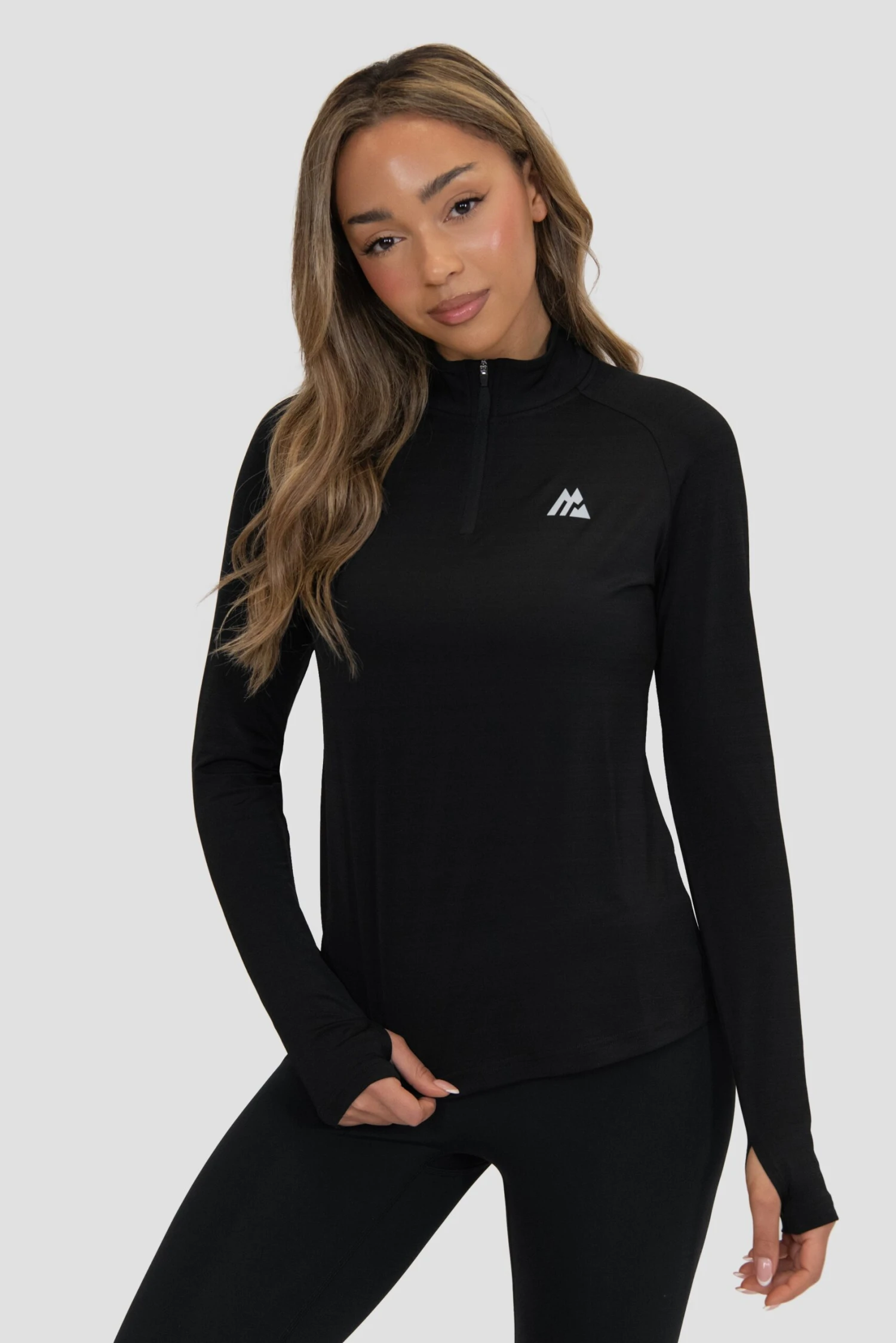 Breathe 1/4 Zip - Black 1 Breathe 1/4 Zip - Black