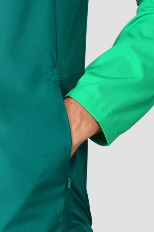 Breeze Windbreaker - Mountain Meadow/Moonstone/Deep Sea -Urban Sport Wear Store BREEZE WINDBREAKER MOUNTAIN MEADOW MOONSTONE DEEP SEA sleeve detail scaled