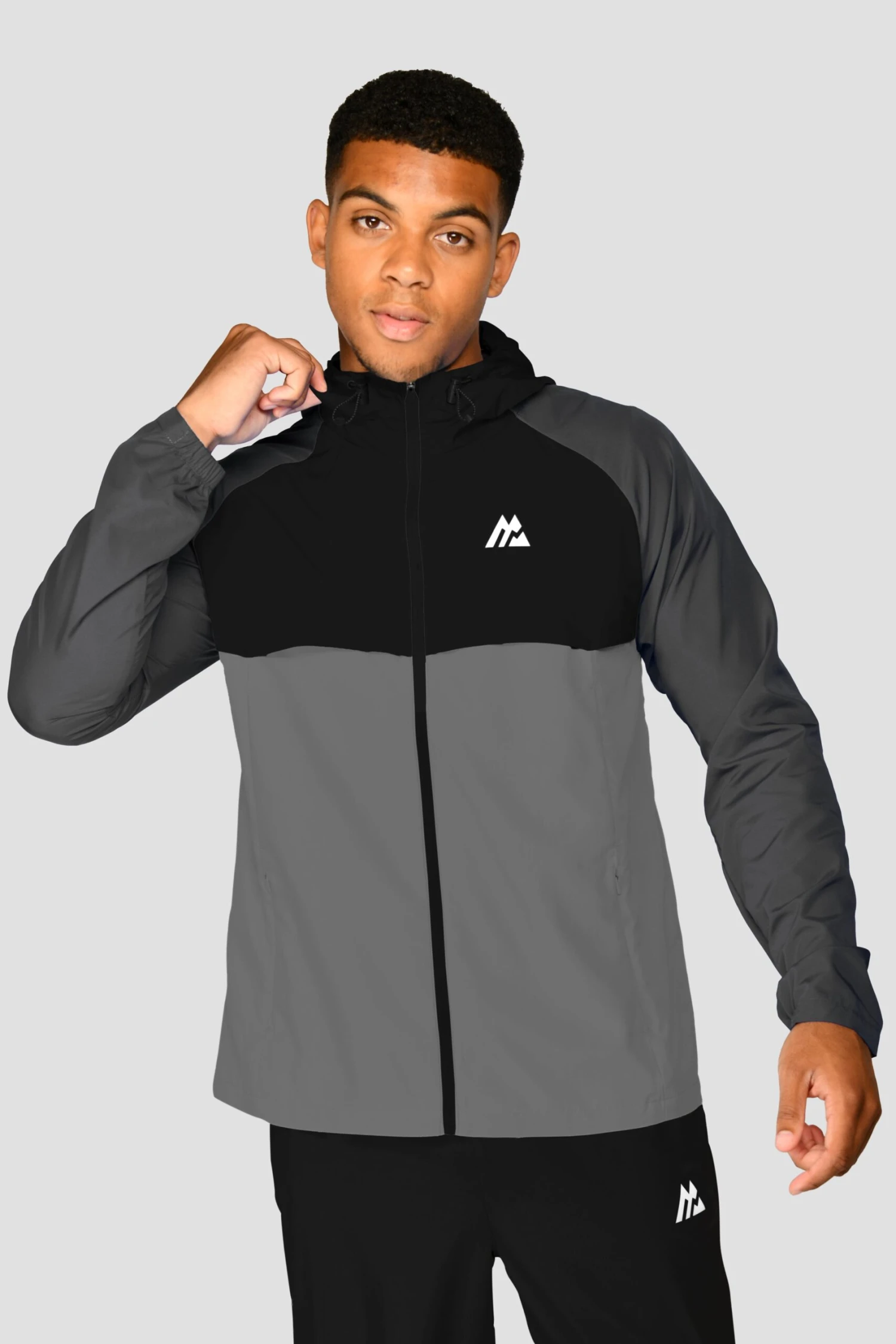 Breeze Windbreaker - Asphalt/Black/Cement Grey 1 Breeze Windbreaker - Asphalt/Black/Cement Grey