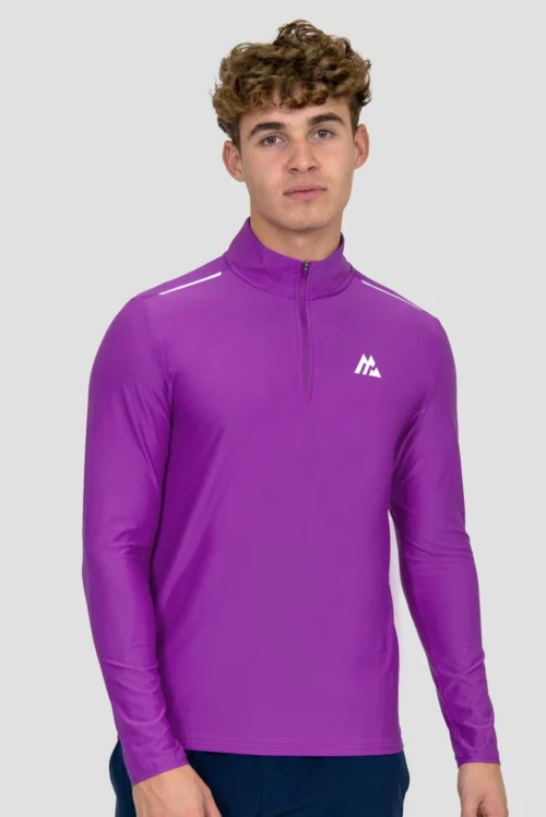 Charge 2.0 1/4 Zip - Electric Purple