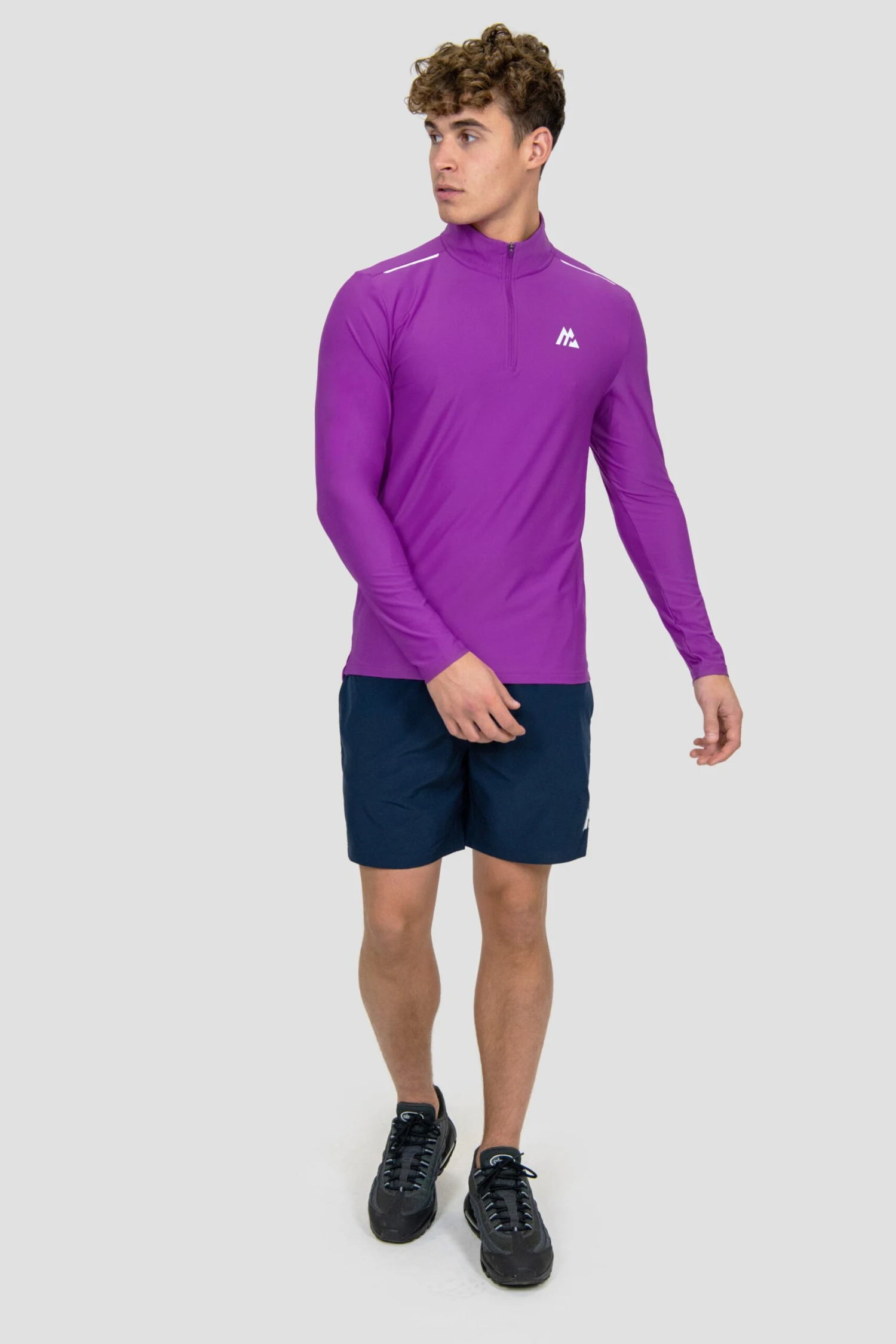 Charge 2.0 1/4 Zip - Electric Purple 3 Charge 2.0 1/4 Zip - Electric Purple - Image 3