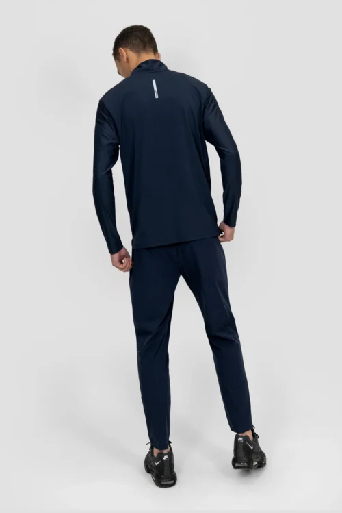 Charge 2.0 1/4 Zip - Midnight Blue -Urban Sport Wear Store CHARGE 2.0 1 4 ZIP BLACK IRIS back 1 scaled