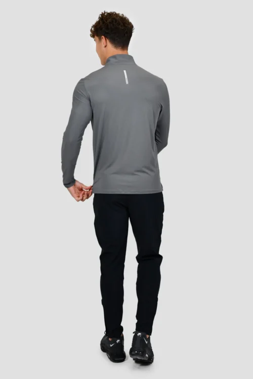 Charge 2.0 1/4 Zip - Cement Grey -Urban Sport Wear Store CHARGE 2.0 1 4 ZIP CEMENT GREY back scaled