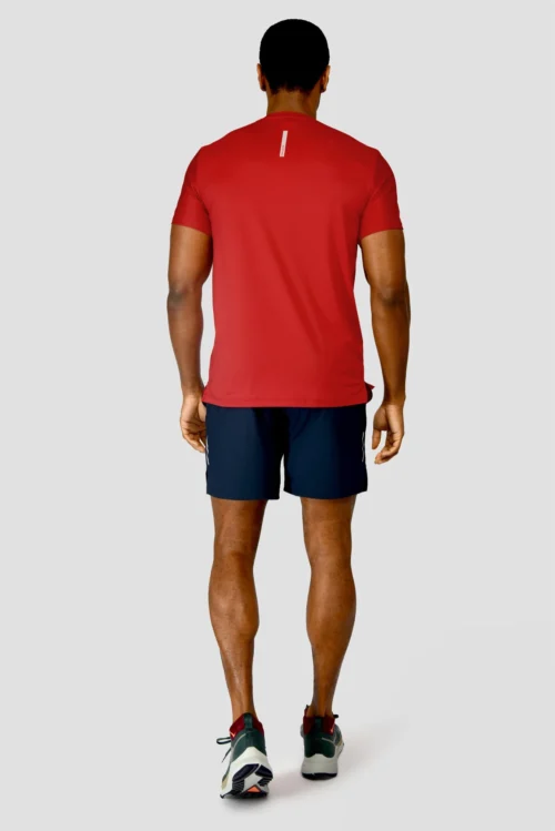 Charge T-Shirt - Burgundy -Urban Sport Wear Store CHARGE TEE BURGUNDY back scaled