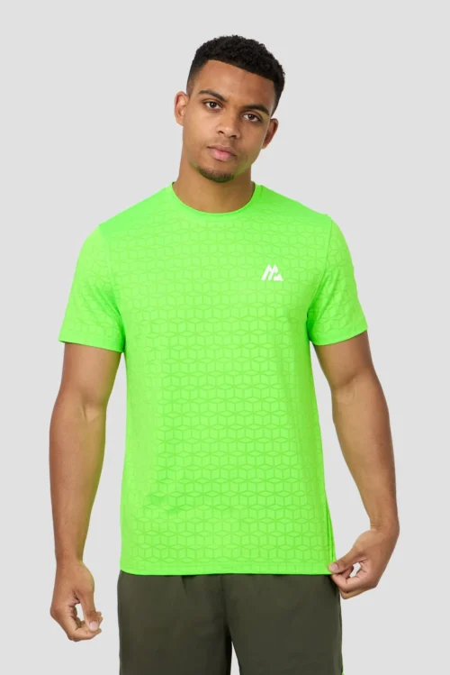 Cube T-Shirt - Neon Green
