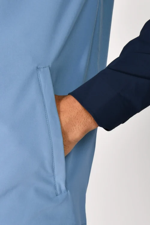 Curve 2.0 Jacket - Midnight Blue/Steel Blue 15 Curve 2.0 Jacket - Midnight Blue/Steel Blue -Urban Sport Wear Store CURVE 2.0 JACKET MIDNIGHT BLUE STEEL BLUE sleeve detail scaled