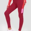 Power Panelled 2.0 Legging - Spiced Cherry/Strawberry/Fuchsia