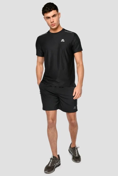 Charge T-Shirt - Black 8 Charge T-Shirt - Black -Urban Sport Wear Store Charge T shirt Black Full front scaled