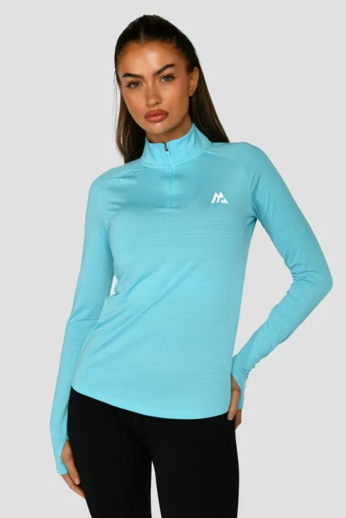 Women's Draft 1/4 Zip - Neon Sky