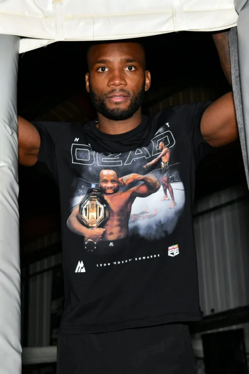 Leon Edwards Head Shot T-Shirt - Black 15 Leon Edwards Head Shot T-Shirt - Black -Urban Sport Wear Store DSC 6643 scaled