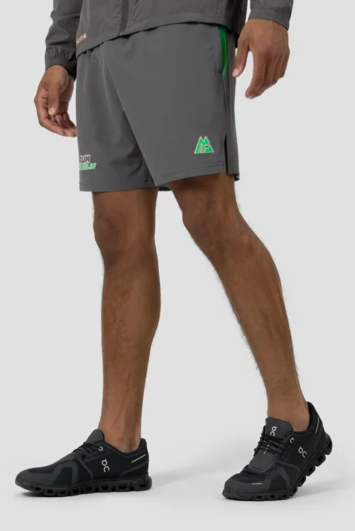 MTX Run City Dublin Short - Cement Grey/Black/Jada Green