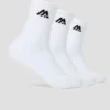 Women's Multi Crew Socks 3 Pack - White/Black
