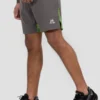 Trail Panel Short - Grey/Green/Black