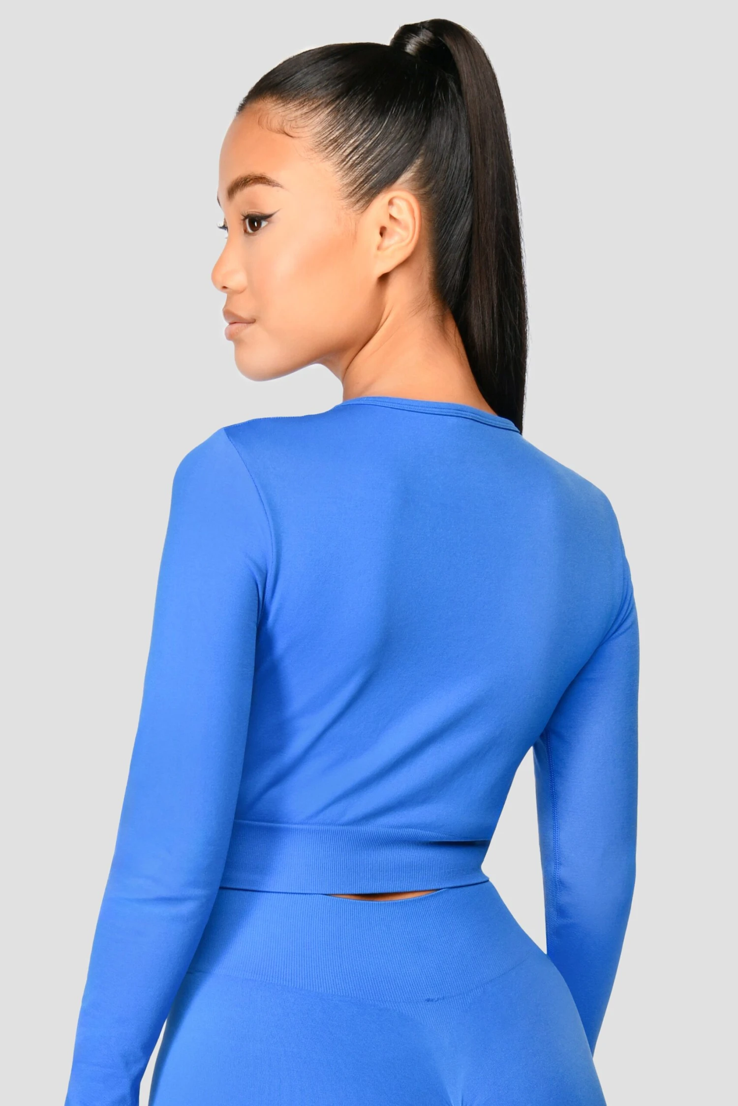 Evolve Seamless Crop - Egyptian Blue 2 Evolve Seamless Crop - Egyptian Blue - Image 2