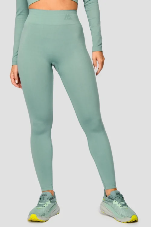 Evolve Seamless Legging - Jade -Urban Sport Wear Store EVOLVECORESEAMLESSLEGGING Jade front scaled