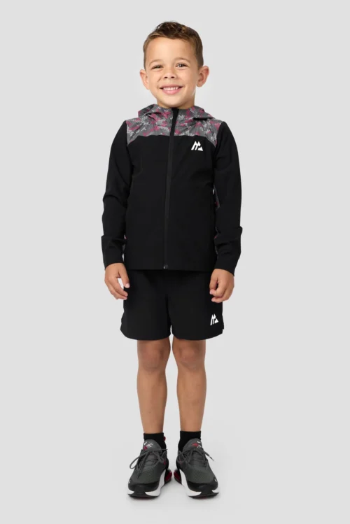 Infant Boys Descent Print Jacket - Black/Jet Grey/Cement Grey/Bouquet