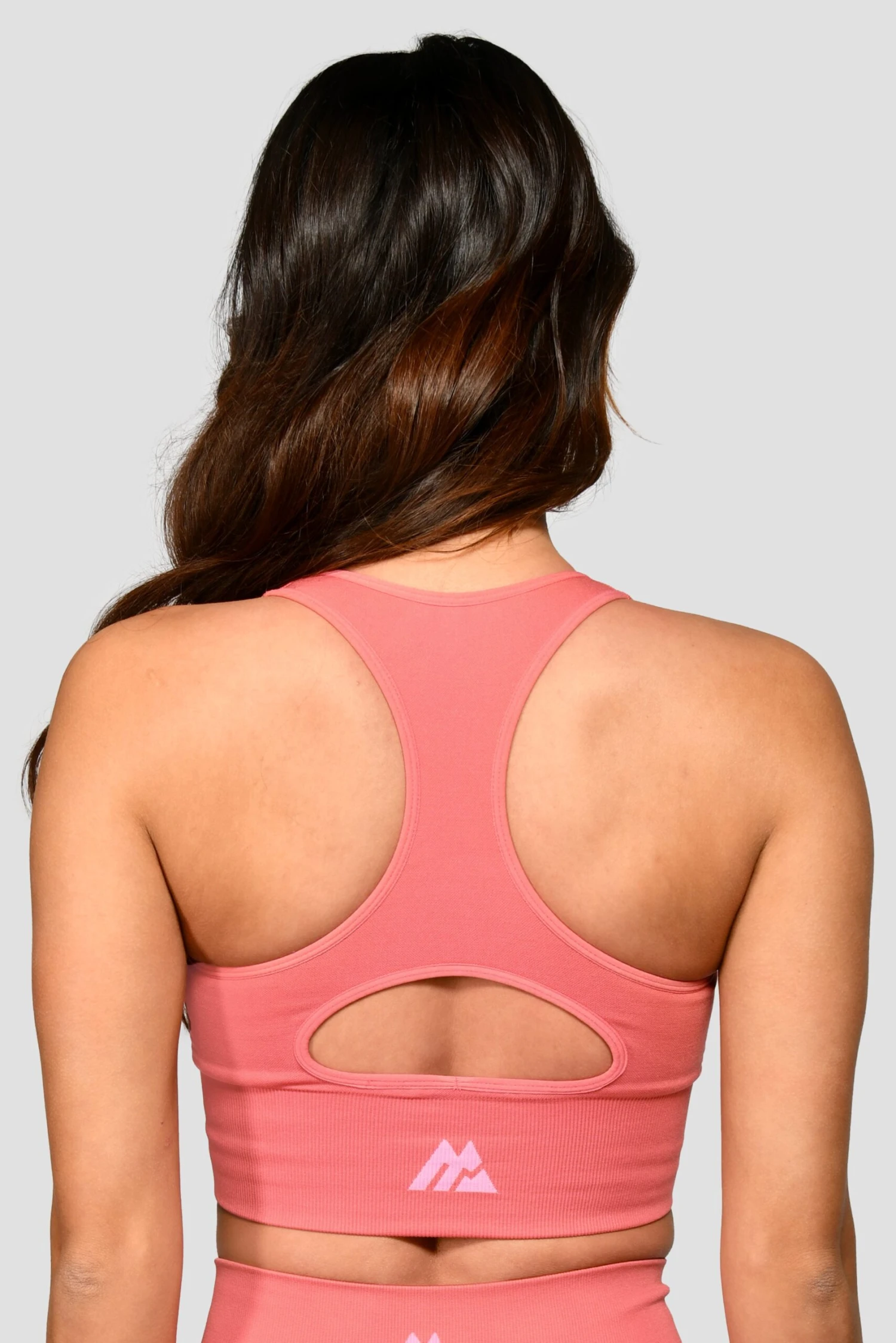 Energy Seamless Bra Top - Rose Pink/Orchid Pink 2 Energy Seamless Bra Top - Rose Pink/Orchid Pink - Image 2