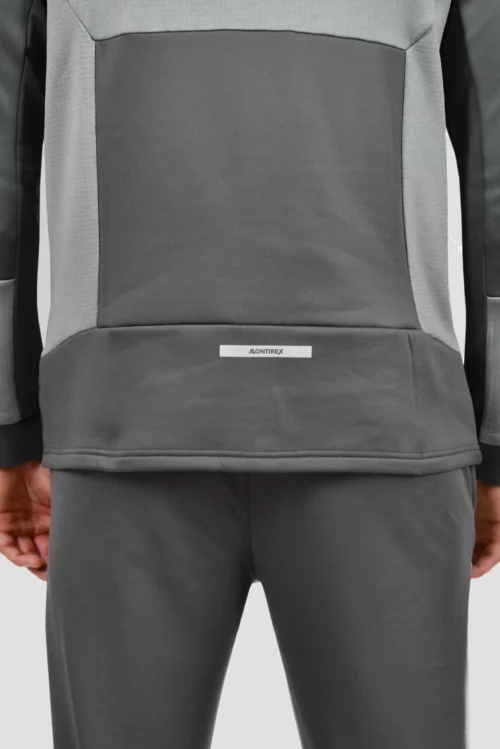 Flex Gridded Hood - Cement Grey/Platinum Grey 11 Flex Gridded Hood - Cement Grey/Platinum Grey -Urban Sport Wear Store FLEX GRIDDED HOOD CEMENT GREY PLATINUM GREY back detail scaled