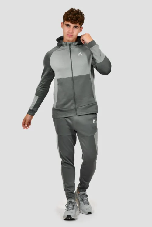 Flex Gridded Hood - Cement Grey/Platinum Grey 8 Flex Gridded Hood - Cement Grey/Platinum Grey -Urban Sport Wear Store FLEX GRIDDED HOOD CEMENT GREY PLATINUM GREY full front scaled