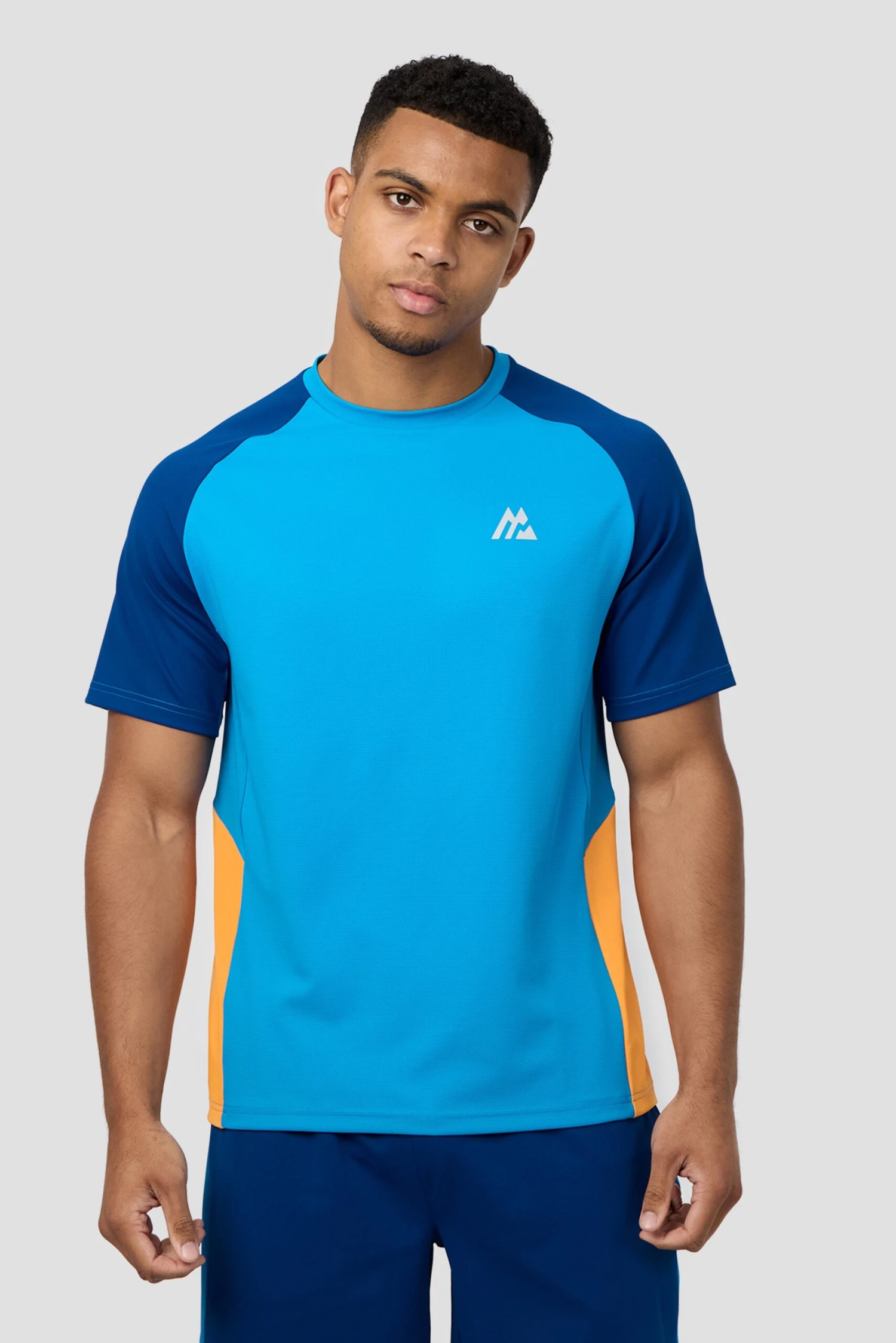 Flex T-Shirt - Idaho Blue/Marine Blue/Ember 1 Flex T-Shirt - Idaho Blue/Marine Blue/Ember
