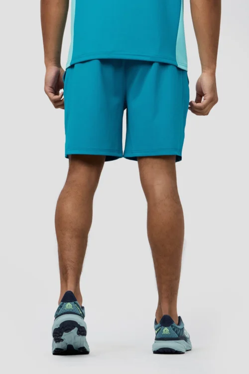 Flex Short - Aisen/Atlantic/Peyto -Urban Sport Wear Store FLEX SHORT FJORD BLUE CLOSE BACK scaled