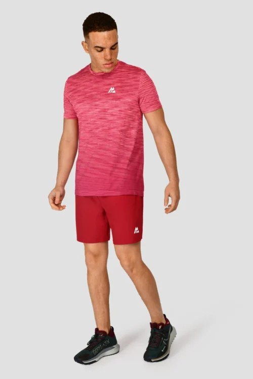 Fly 2.0 Short - Burgundy -Urban Sport Wear Store FLY SHORT BURGENDY full front scaled
