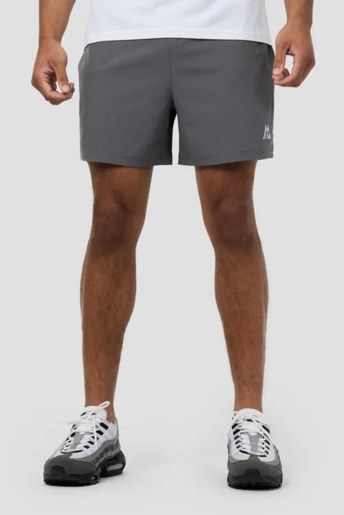 Fly 5 Inch Short - Cement Grey -Urban Sport Wear Store FLY SHORT GREY 3 scaled