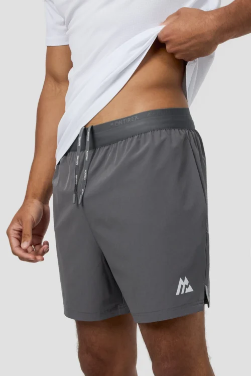 Fly 5 Inch Short - Cement Grey -Urban Sport Wear Store FLY SHORT GREY 6 scaled