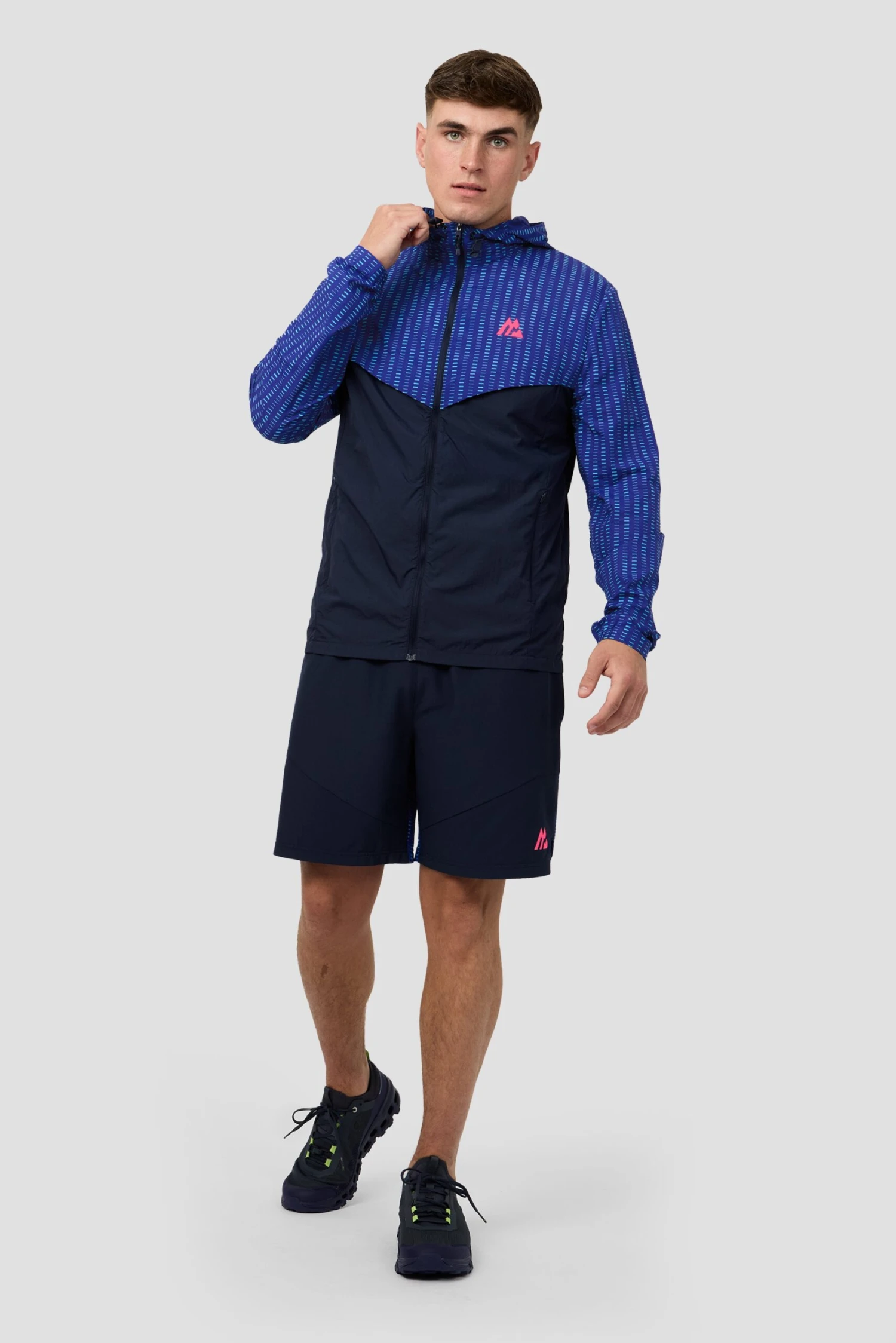MTX Run Tempo Windbreaker - Marine Blue/Midnight Blue 3 MTX Run Tempo Windbreaker - Marine Blue/Midnight Blue - Image 3