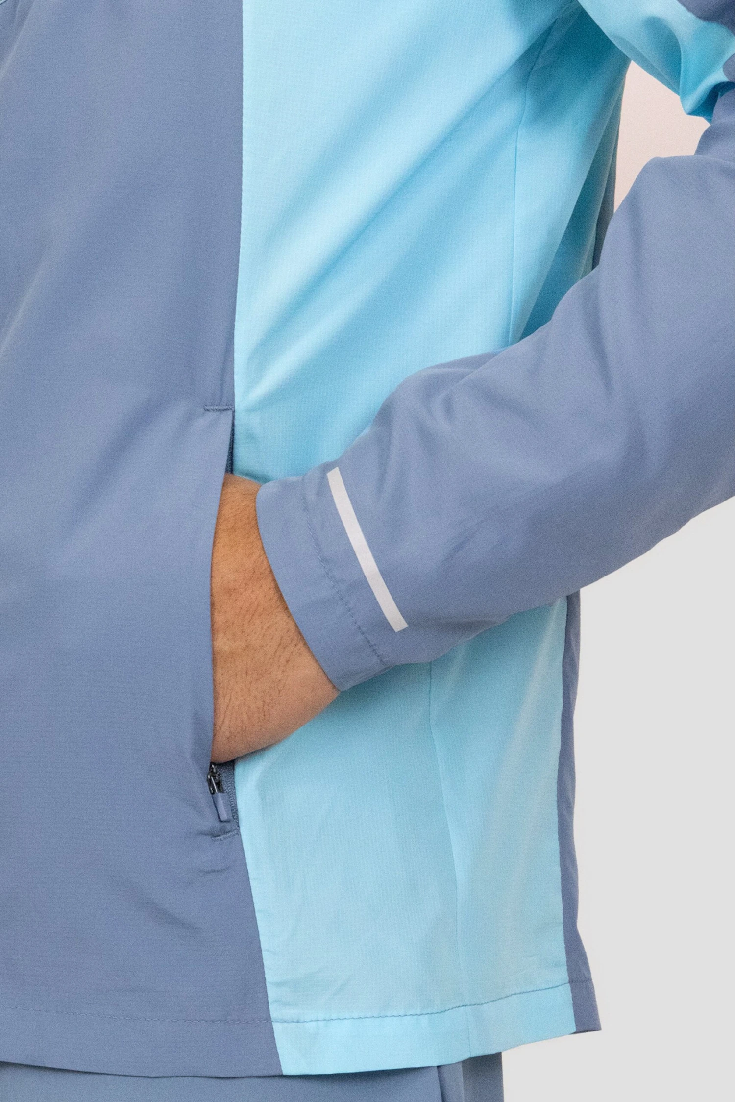 Trail Windbreaker - Slate Blue/Neon Blue Multi 7 Trail Windbreaker - Slate Blue/Neon Blue Multi - Image 7