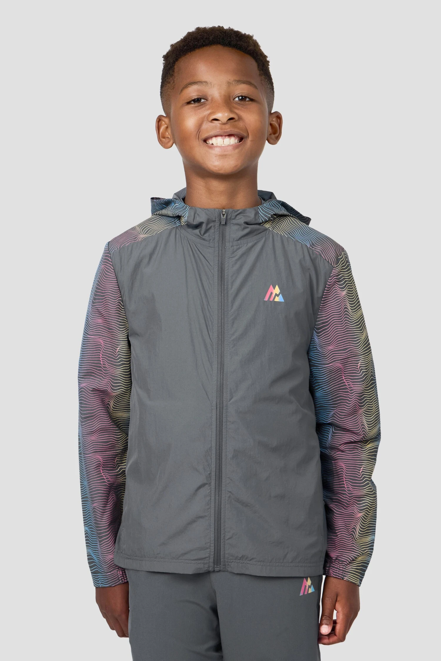 Boys Energy Jacket - Slate Grey 1 Boys Energy Jacket - Slate Grey