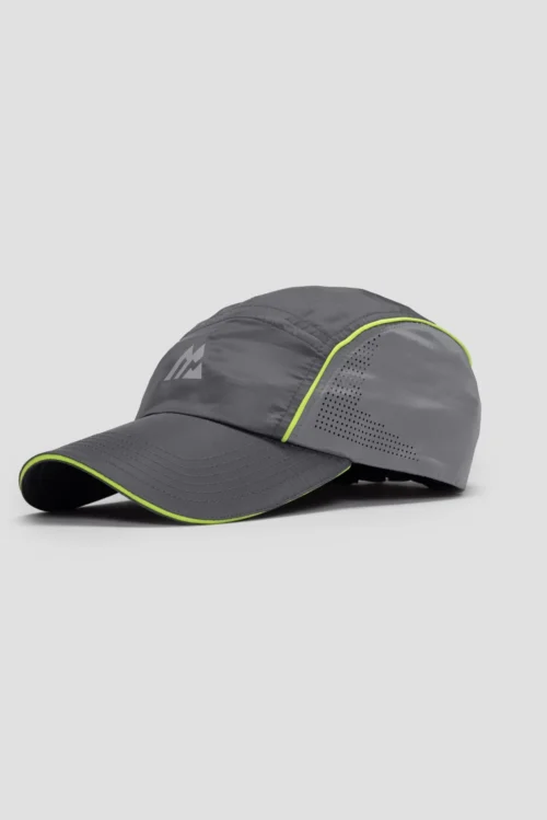Fly Running Cap - Cement Grey/Platinum Grey/OG Neon