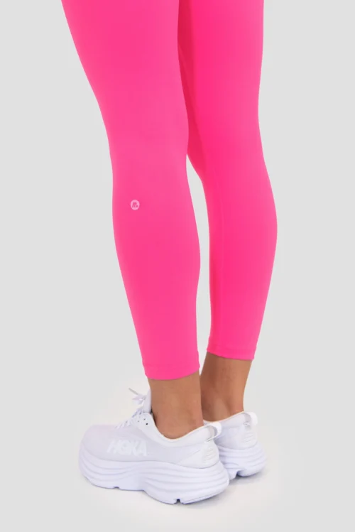 Icon 7/8 Legging - Magenta -Urban Sport Wear Store ICON 7 8 LEGGING PINK GLO Back Logo v2 scaled