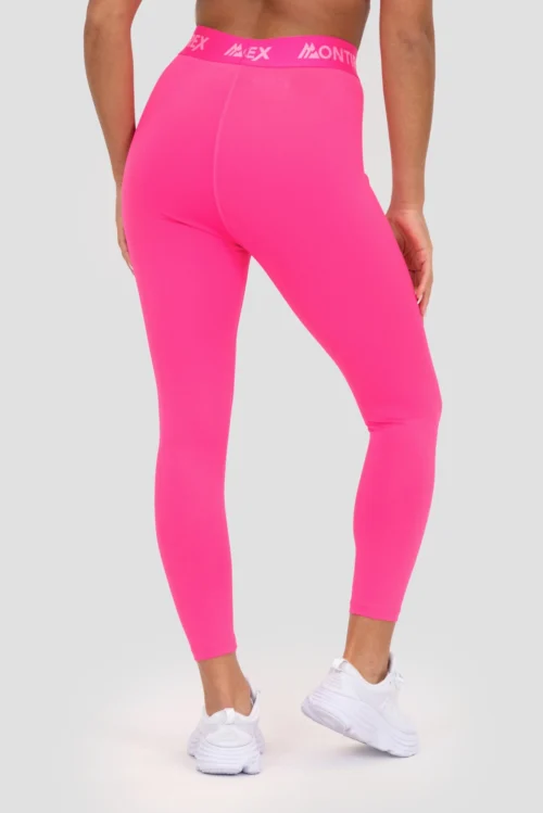 Icon 7/8 Legging - Magenta -Urban Sport Wear Store ICON 7 8 LEGGING PINK GLO Close Back v2 scaled